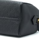 AAA Replica Louis Vuitton LV SPEEDY 25 BANDOULIERE MONOGRAM EMPREINTE BLACK GHW
