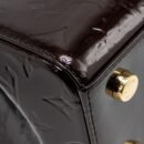 AAA Replica Louis Vuitton LV VERNIS BREA MM BAG MONOGRAM PATENT AMARANTE GHW