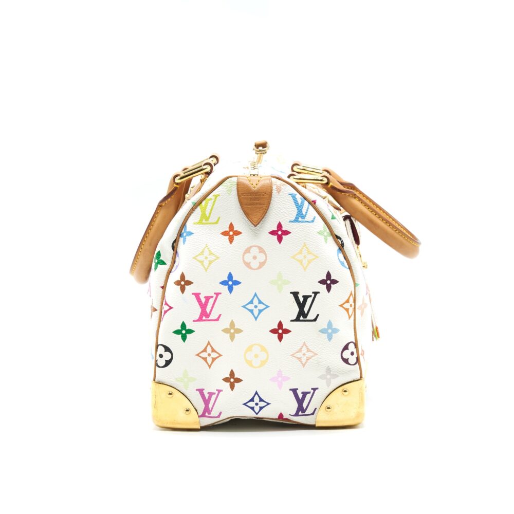 AAA Replica Louis Vuitton LV MONOGRAM MULTICOLOR SPEEDY 30 TOTE