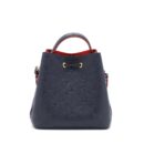 AAA Replica Louis Vuitton LV NEONOE MONOGRAM EMPREINTE MARINE ROUGE GHW