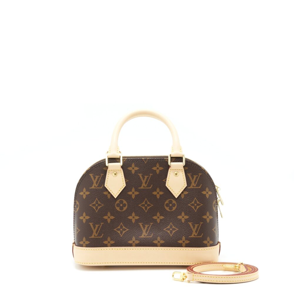 AAA Replica Louis Vuitton LV ALMA BB MONOGRAM CANVAS GHW