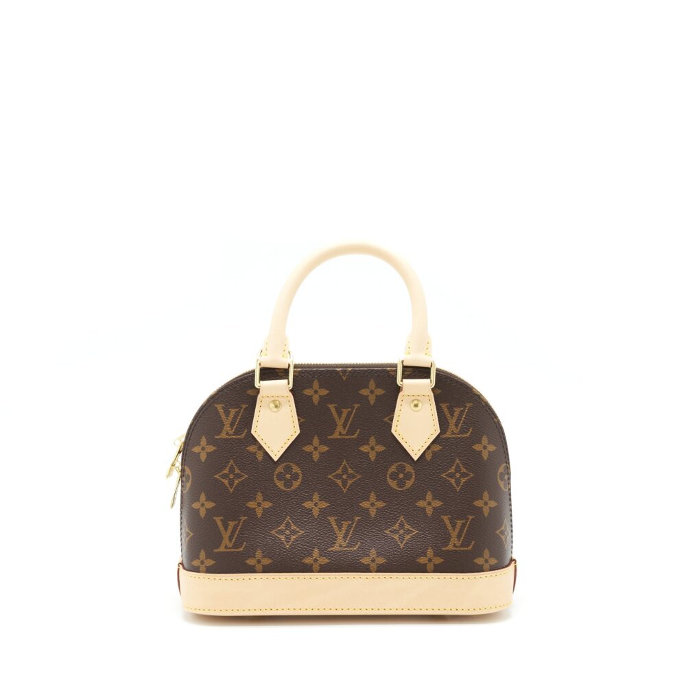 AAA Replica Louis Vuitton LV ALMA BB MONOGRAM CANVAS GHW
