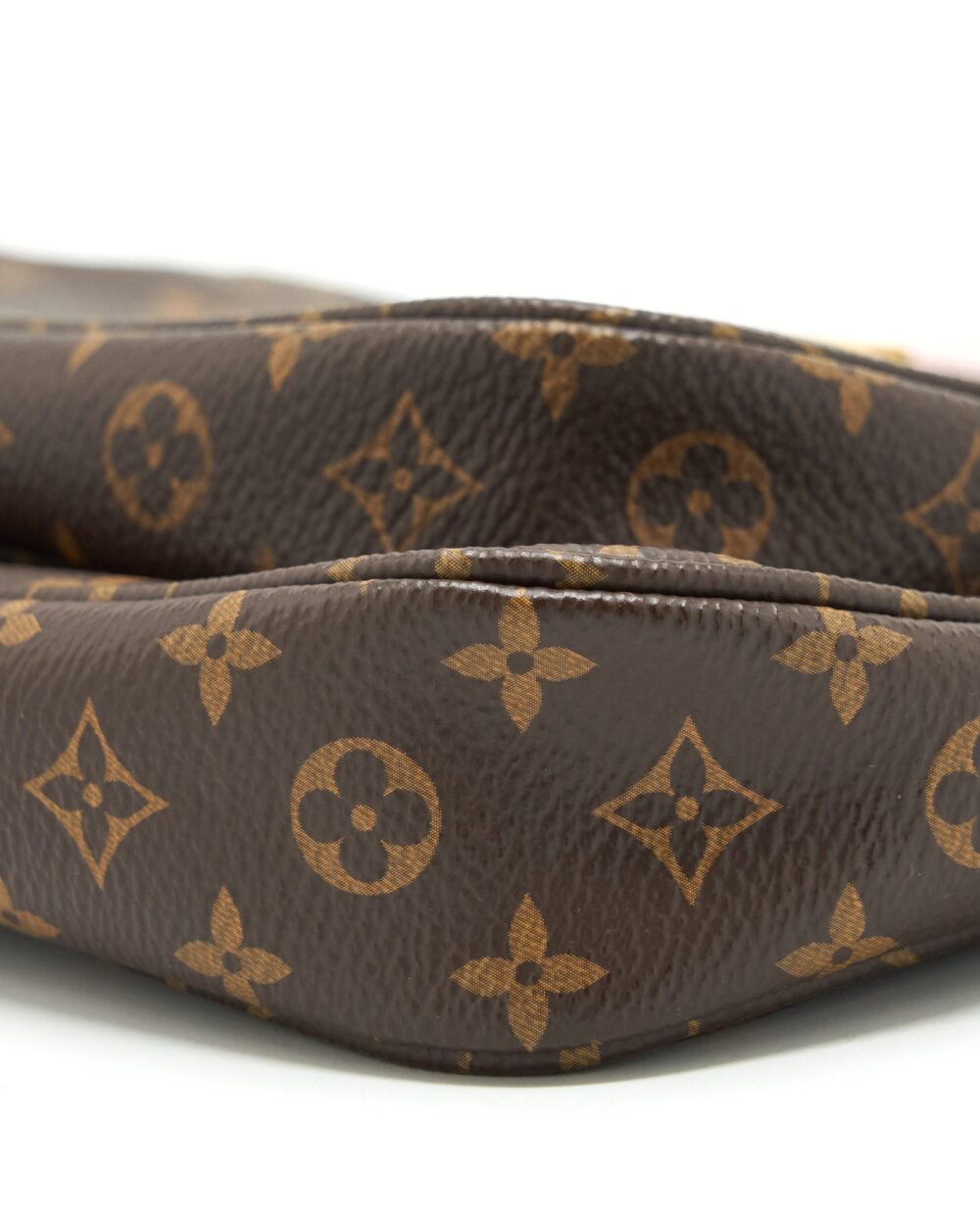 AAA Replica Louis Vuitton LV MULTI POCHETTE ACCESSORIES PINK STRAP MONOGRAM CANVAS GHW
