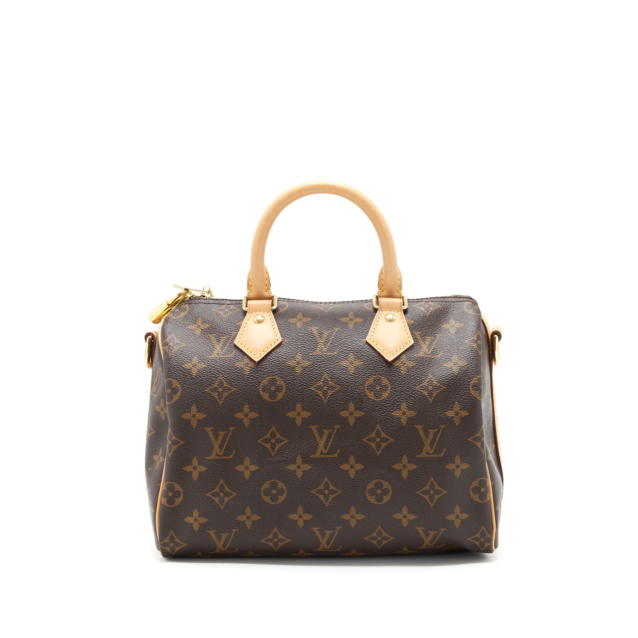 AAA Replica Louis Vuitton LV SPEEDY BANDOULIERE 25 MONOGRAM CANVAS