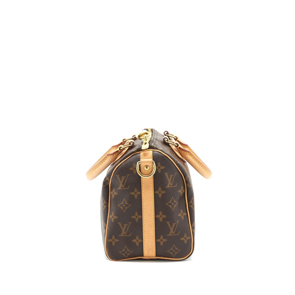 AAA Replica Louis Vuitton LV SPEEDY BANDOULIERE 25 MONOGRAM CANVAS