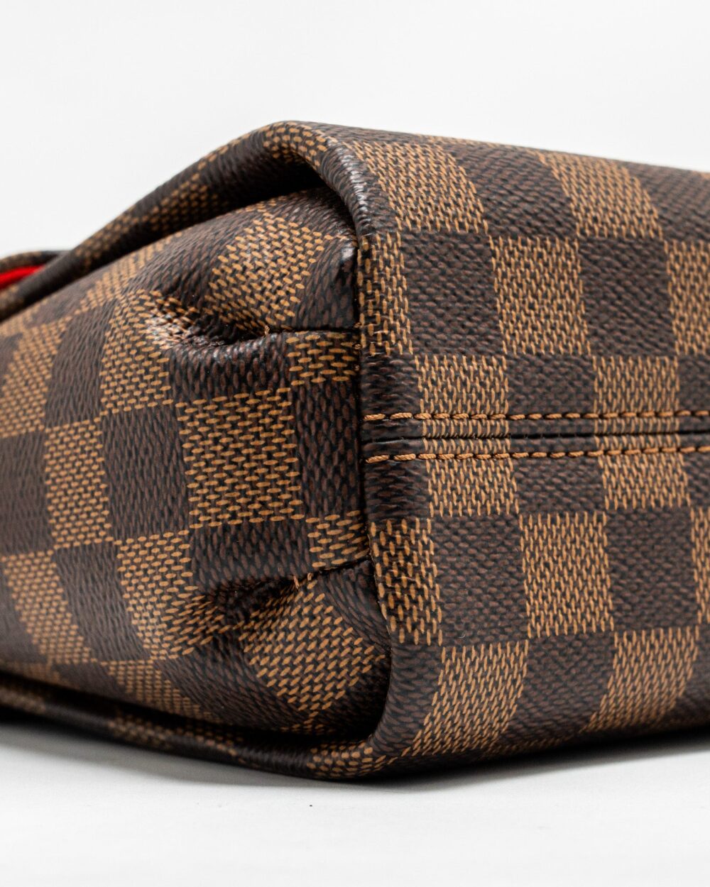 AAA Replica Louis Vuitton LV CROISETTE DAMIER EBENE GHW