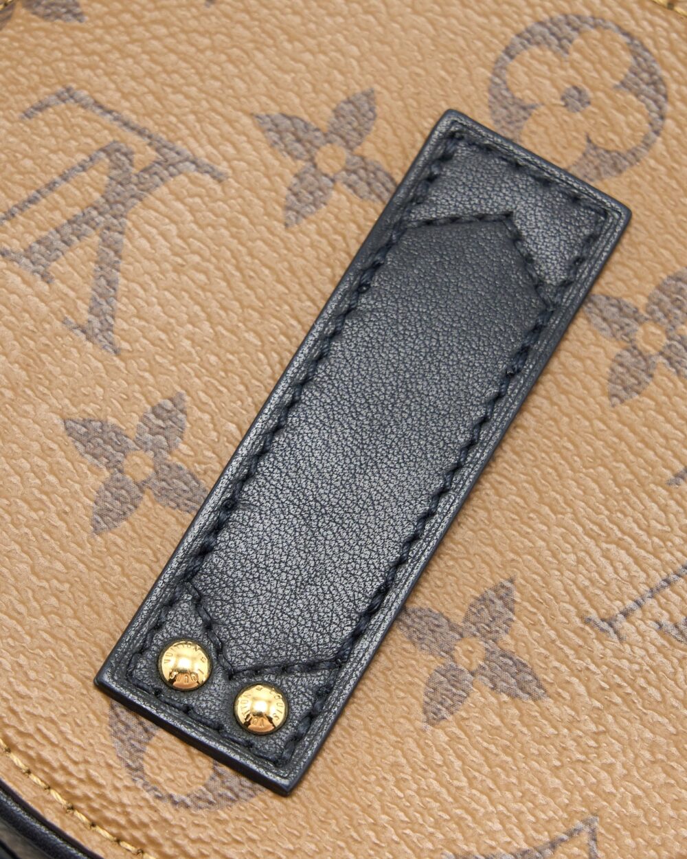 AAA Replica Louis Vuitton LV MINI BOITE CHAPEAU MONOGRAM REVERSE CANVAS BLACK GHW