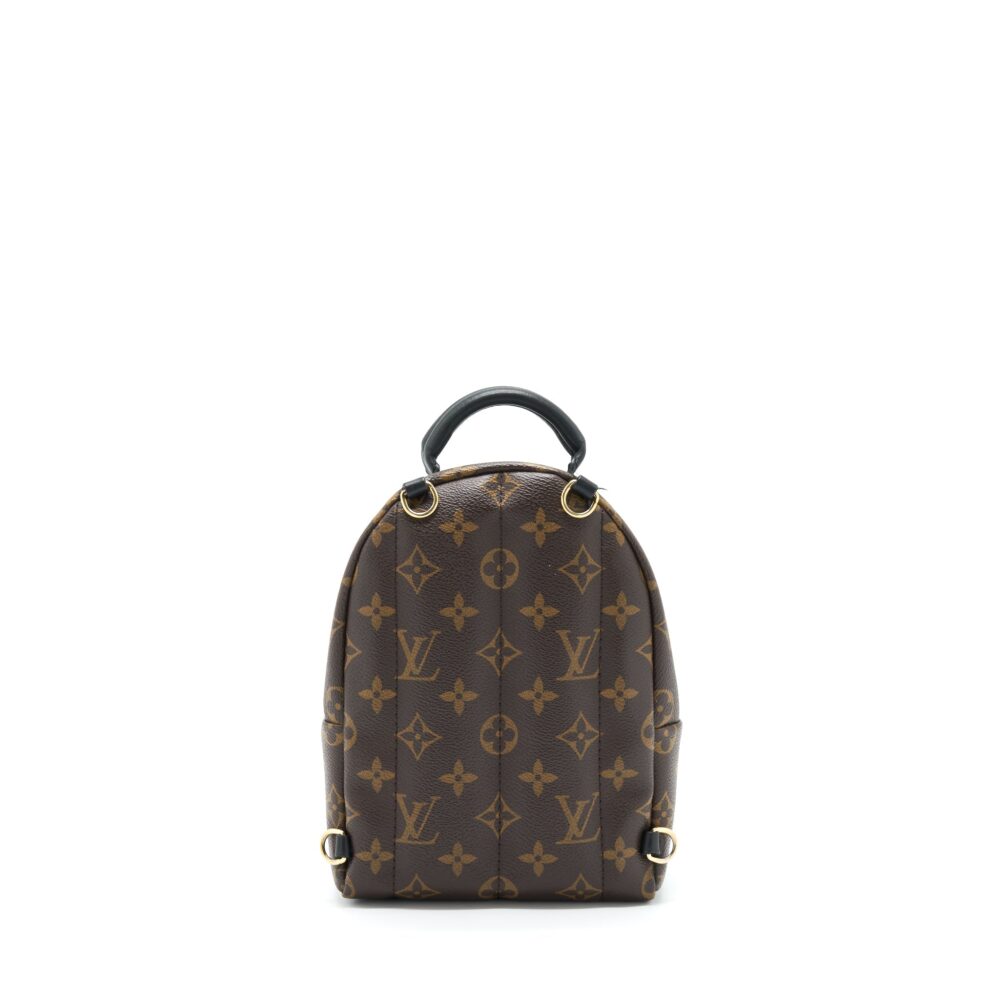 AAA Replica Louis Vuitton LV MINI PALM BACKPACK SPRING LIMITED EDITION MONOGRAM CANVAS GHW