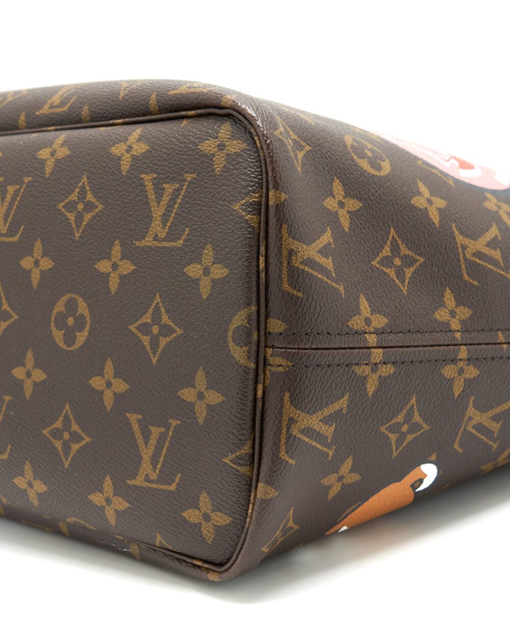 AAA Replica Louis Vuitton LV NEVERFULL MM MY LV WORLD TOUR MONOGRAM CANVAS/ BLACK