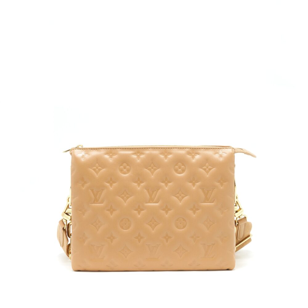 AAA Replica Louis Vuitton LV COUSSIN PM CAMEL
