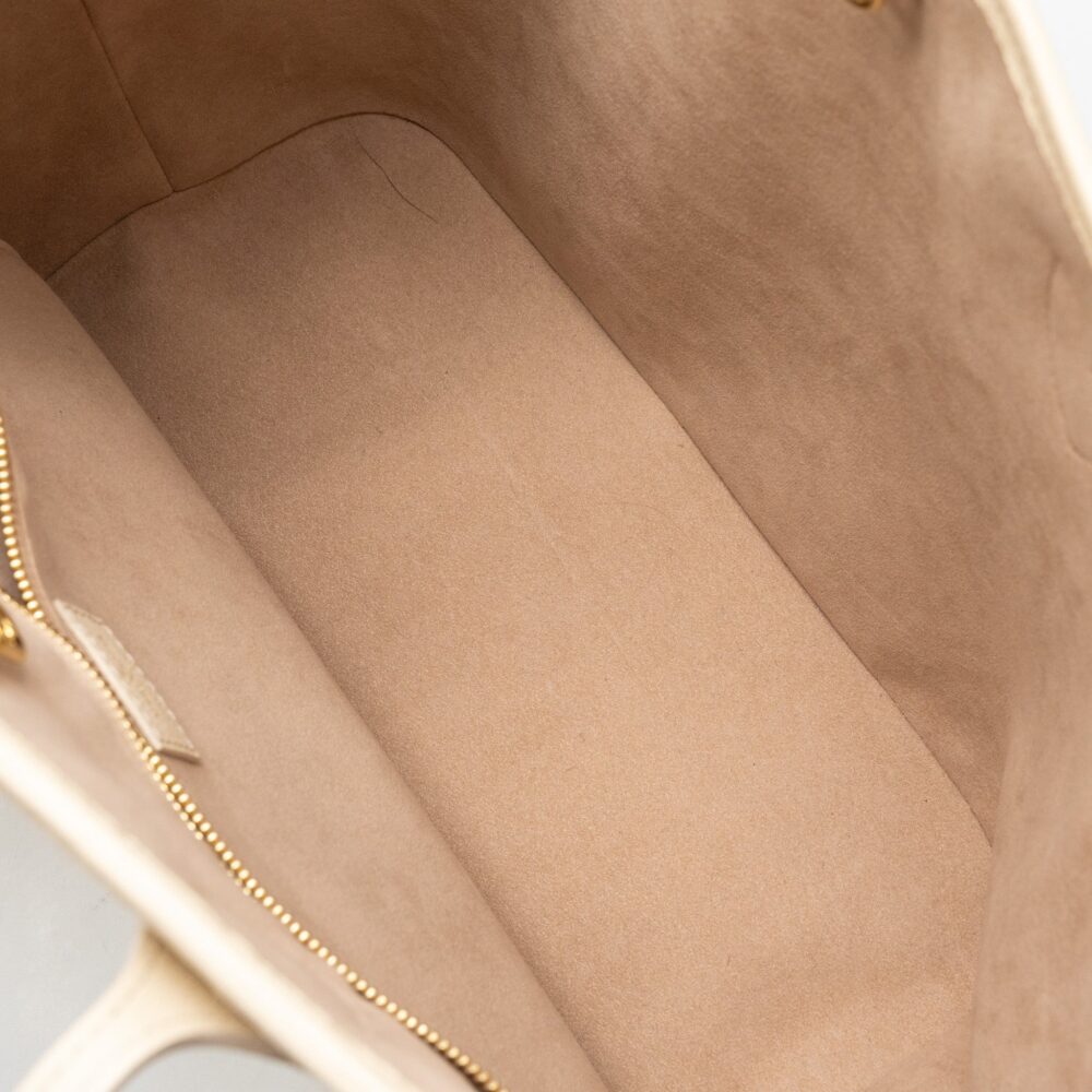 AAA Replica Louis Vuitton LV NEVERFULL MM MONOGRAM EMPREINTE CRÈME/ROSE TRIANON GHW