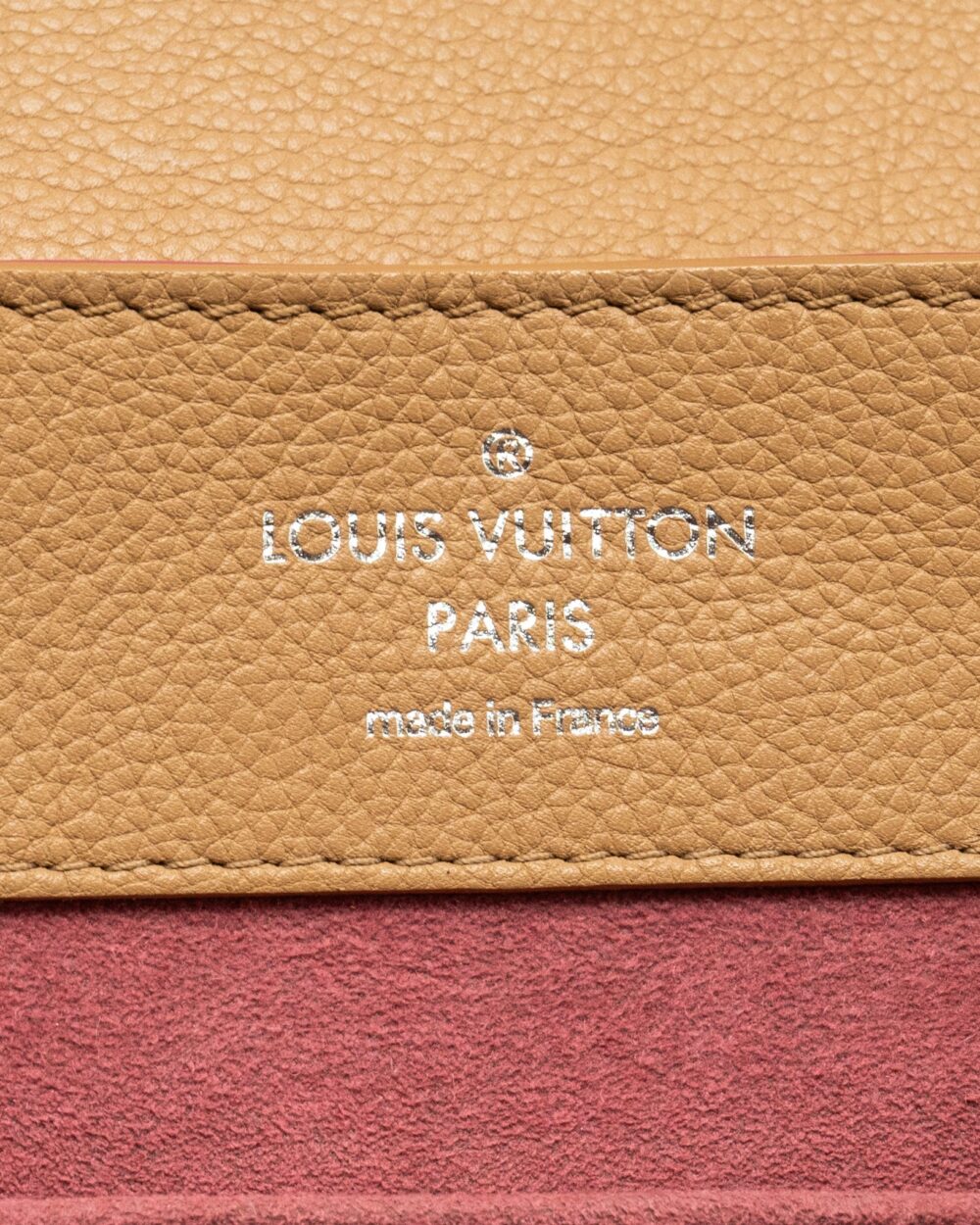 AAA Replica Louis Vuitton LV LOCKME BACKPACK CALFSKIN PINK/BEIGE SHW 