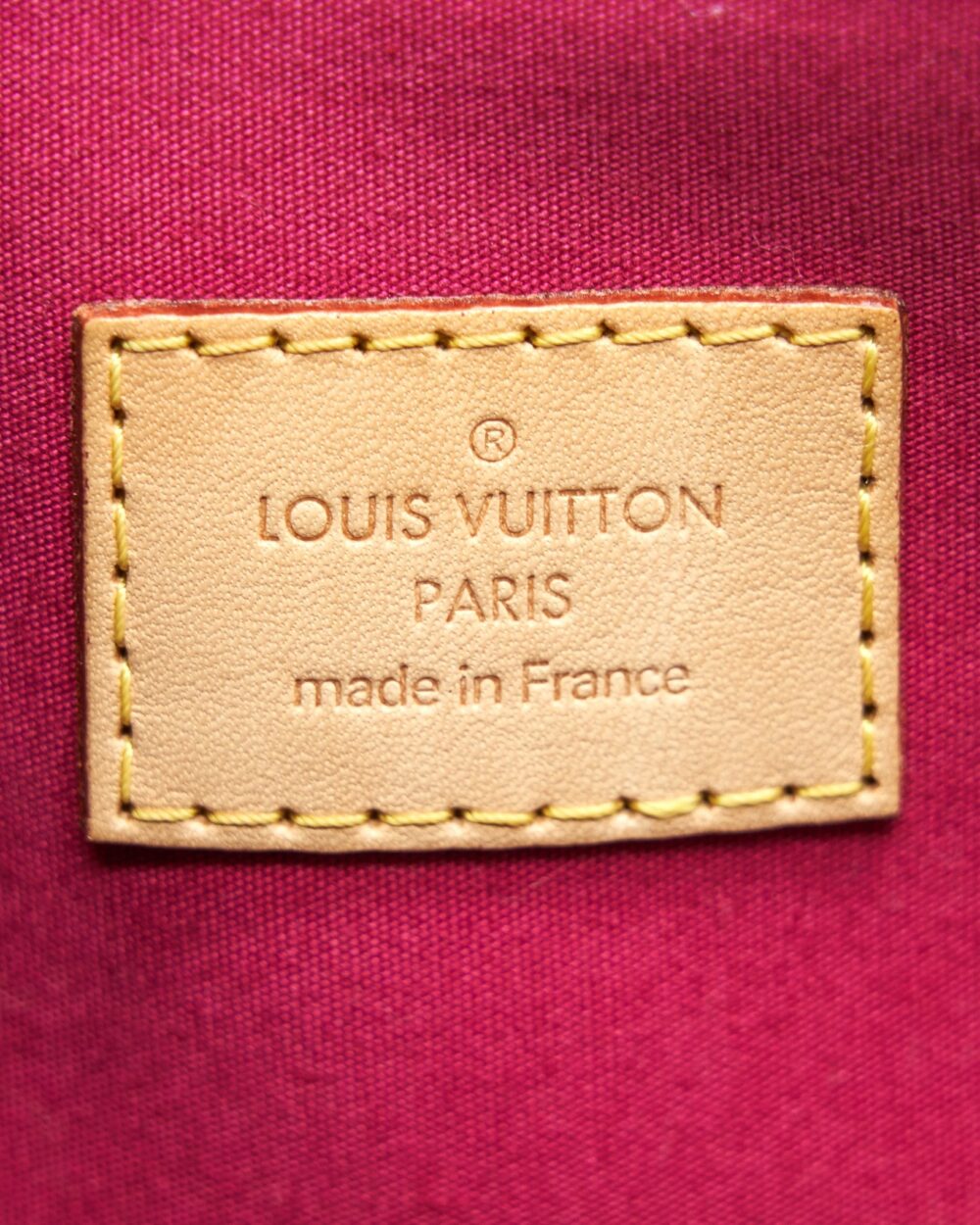 AAA Replica Louis Vuitton LV ALMA PM PATENT LEATHER INDIAN ROSE