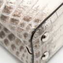 AAA Replica Louis Vuitton LV CAPUCINES MINI HIMALAYAN CROCODILE WHITE SHW