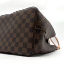 AAA Replica Louis Vuitton LV NEONOE MM DAMIER EBENE CANVAS LIGHT PINK GHW