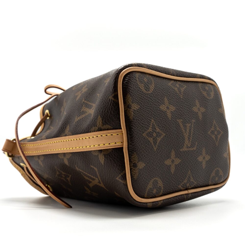 AAA Replica Louis Vuitton LV NANO NOE MONOGRAM CANVAS GHW