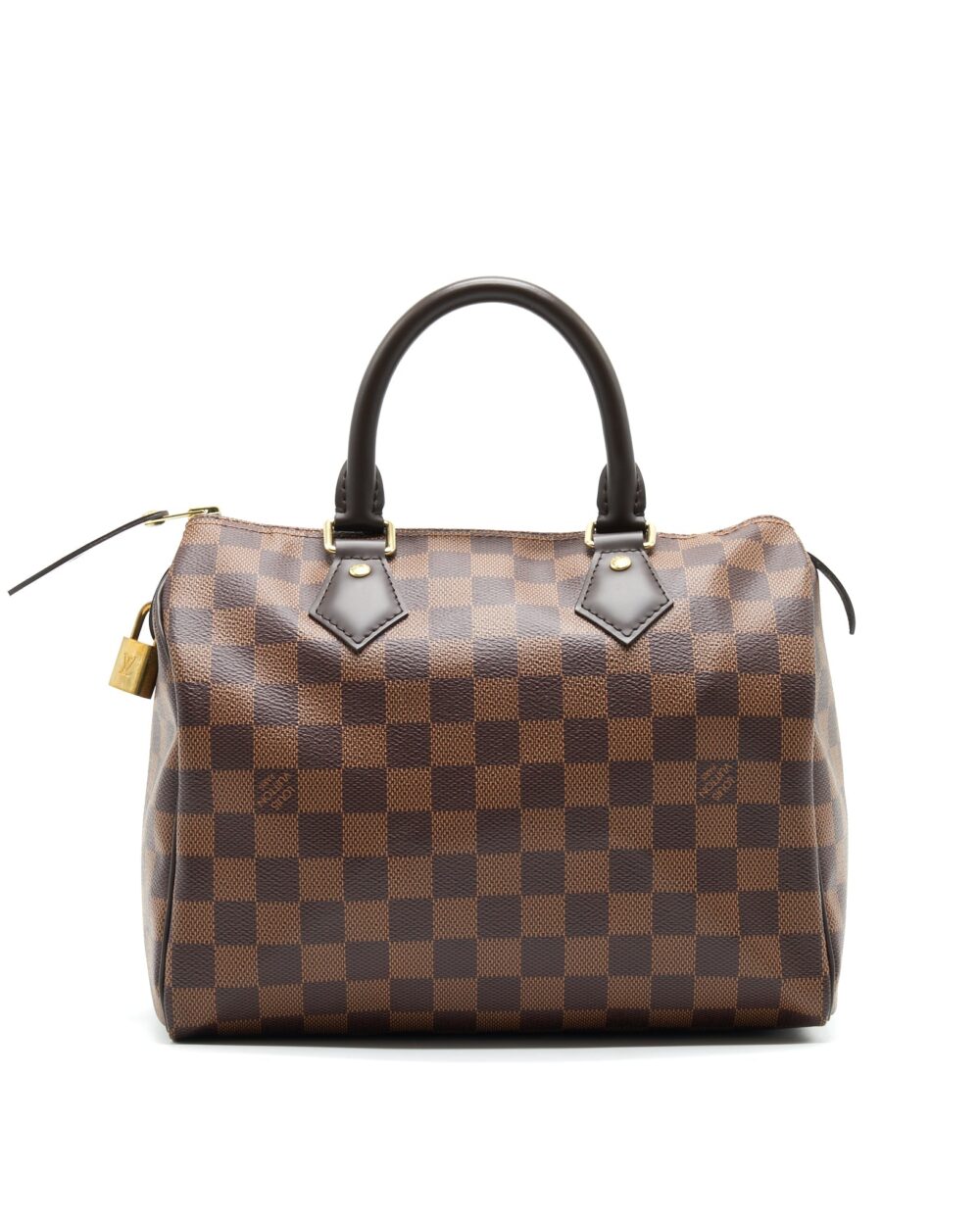 AAA Replica Louis Vuitton LV SPEEDY 25 DAMIER EBENE CANVAS