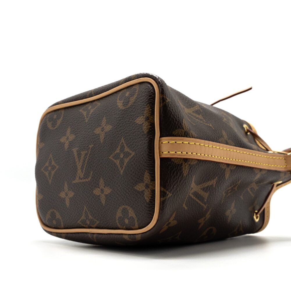 AAA Replica Louis Vuitton LV NANO NOE MONOGRAM CANVAS GHW
