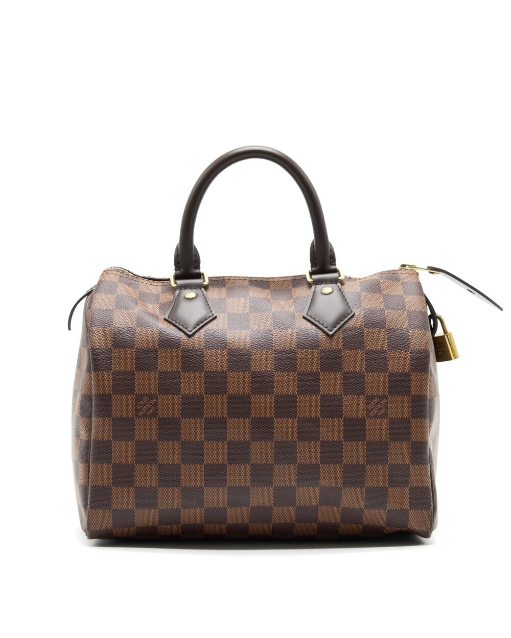 AAA Replica Louis Vuitton LV SPEEDY 25 DAMIER EBENE CANVAS