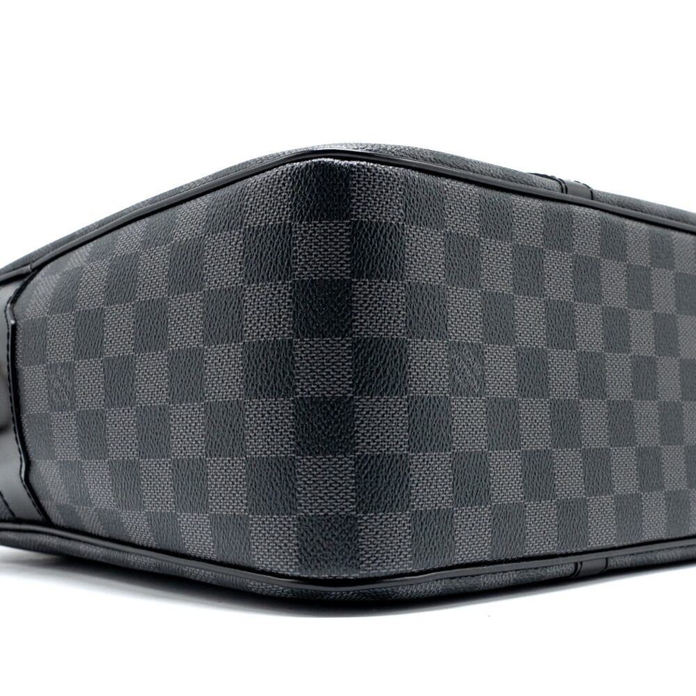 AAA Replica Louis Vuitton LV BRIEFCASE/DOCUMENT BAG DAMIER GRAPHITE CANVAS BLACK SHW