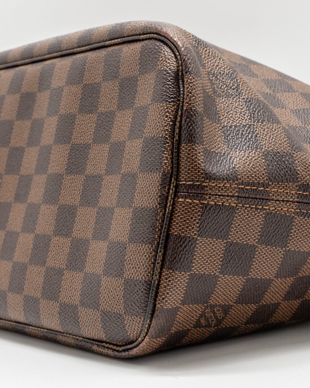 AAA Replica Louis Vuitton LV NEVERFULL MM DAMIER EBENE CANVAS GHW