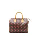 AAA Replica Louis Vuitton LV SPEEDY 25 CHERRY BLOSSOM MONOGRAM CANVAS GHW