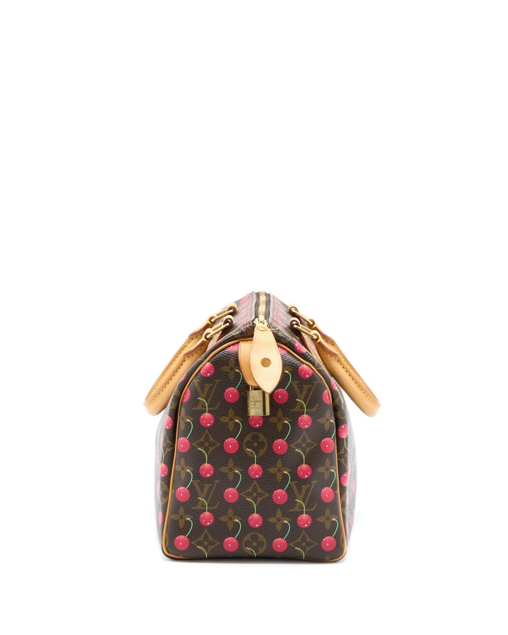 AAA Replica Louis Vuitton LV SPEEDY 25 CHERRY BLOSSOM MONOGRAM CANVAS GHW