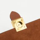 AAA Replica Louis Vuitton LV LOCK BB MONOGRAM CANVAS BROWN GHW