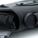 AAA Replica Louis Vuitton LV S LOCK SLINGBAG MONOGRAM-EMBOSSED TAURILLON BLACK BLACK HARDWARE (NEW VERSION)