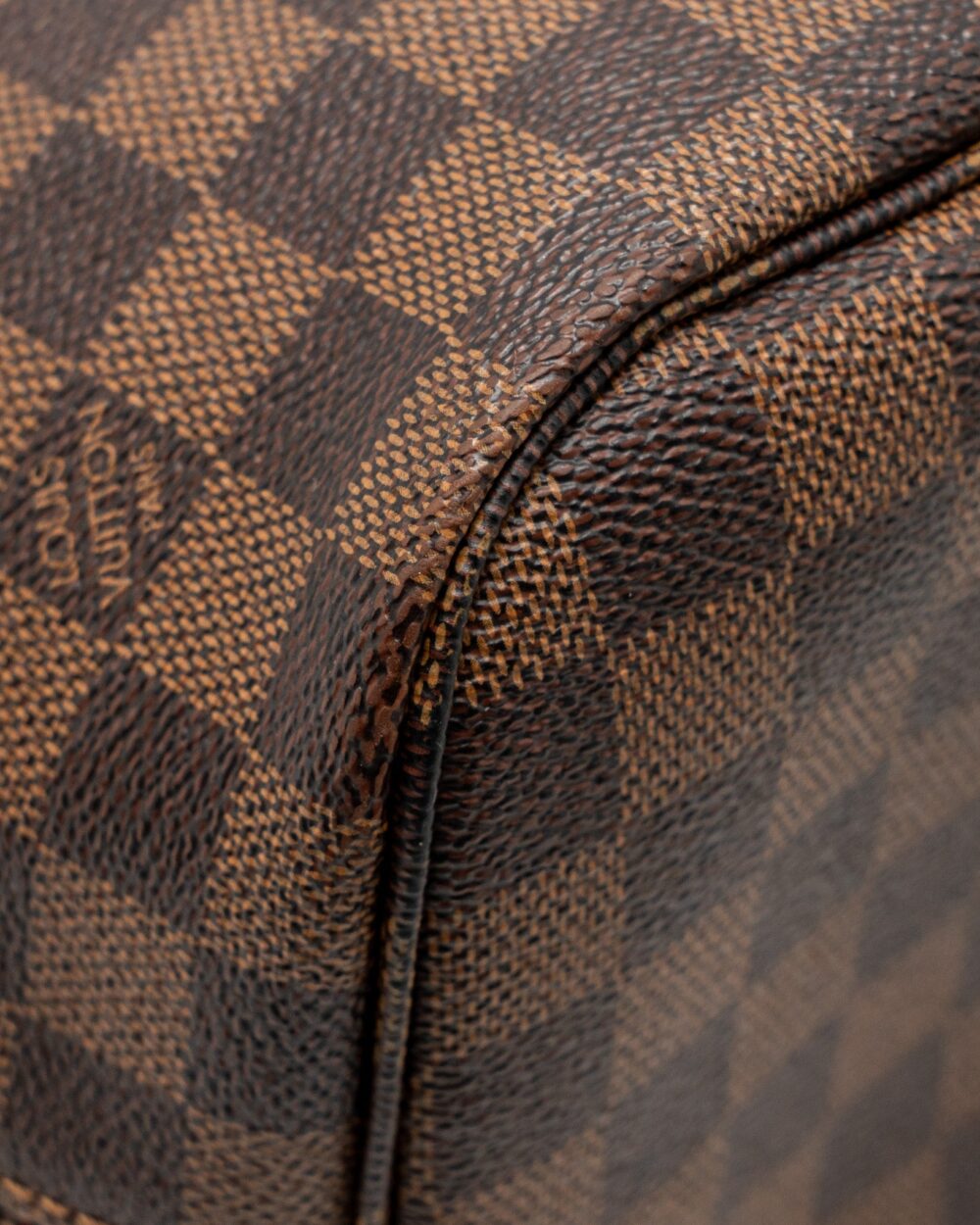AAA Replica Louis Vuitton LV NEVERFULL MM DAMIER EBENE CANVAS GHW