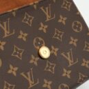 AAA Replica Louis Vuitton LV LOCK BB MONOGRAM CANVAS BROWN GHW