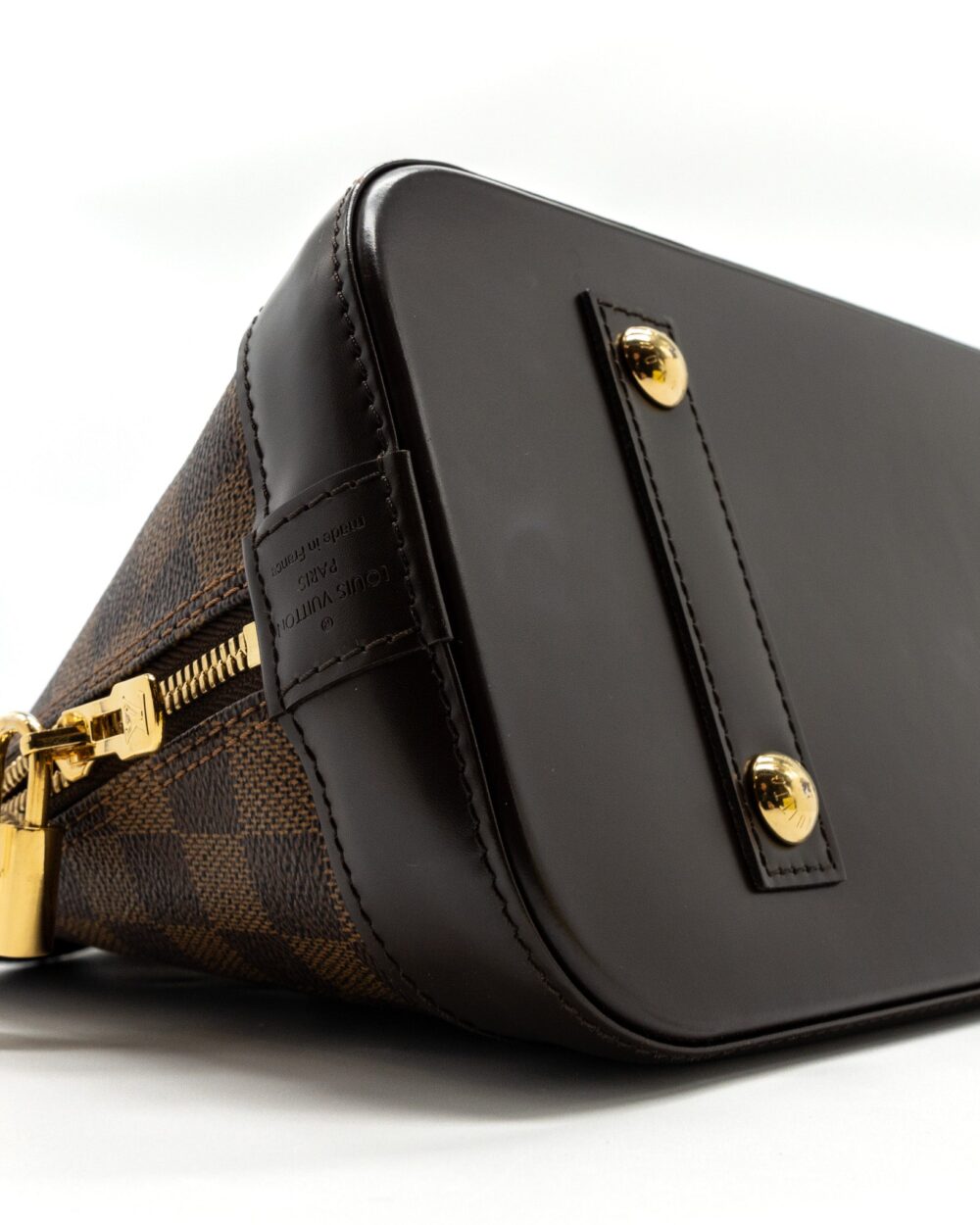 AAA Replica Louis Vuitton LV ALMA PM DAMIER EBENE GHW