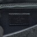 AAA Replica Louis Vuitton LV S LOCK SLINGBAG MONOGRAM-EMBOSSED TAURILLON BLACK BLACK HARDWARE (NEW VERSION)