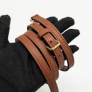 AAA Replica Louis Vuitton LV LOCK BB MONOGRAM CANVAS BROWN GHW