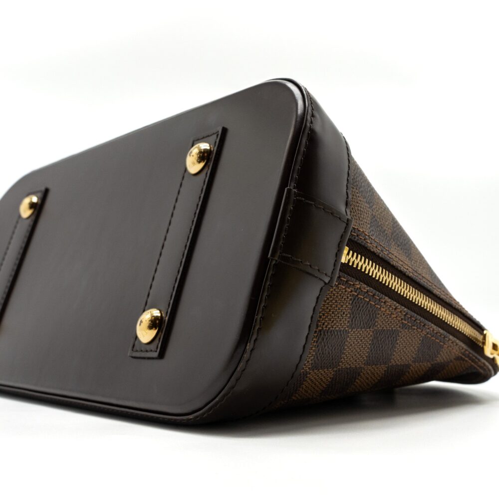 AAA Replica Louis Vuitton LV ALMA PM DAMIER EBENE GHW