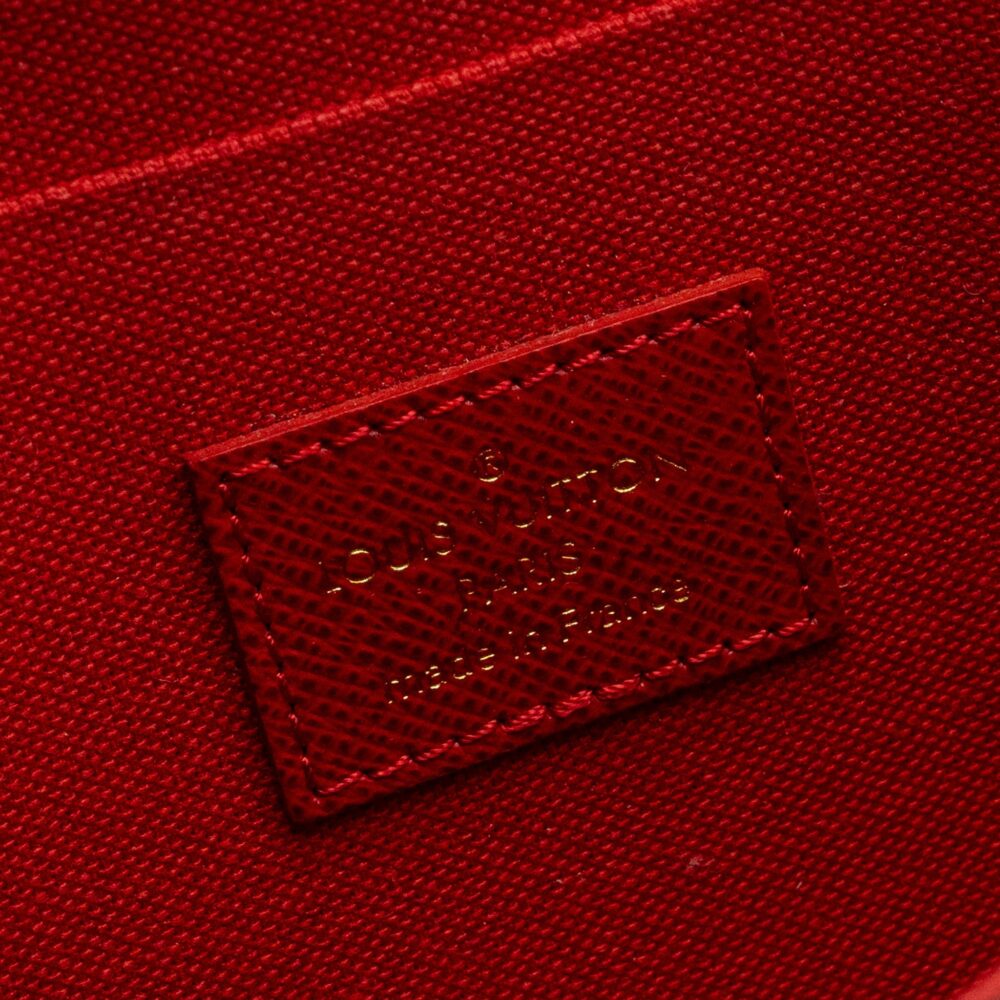 AAA Replica Louis Vuitton LV FELICIE POCHETTE DAMIER EBENE CANVAS GHW