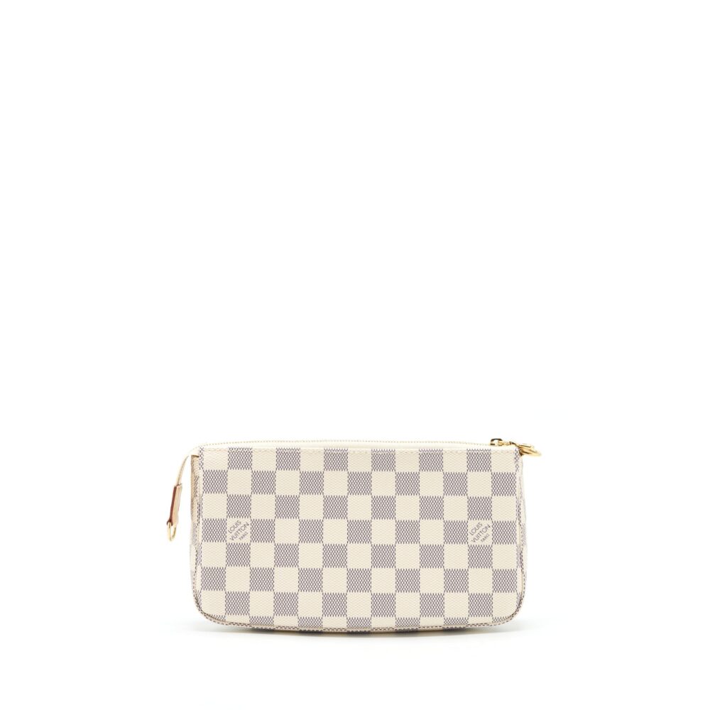 AAA Replica Louis Vuitton LV POCHETTE ACCESSORIES DAMIER AZUR YEAR 2022
