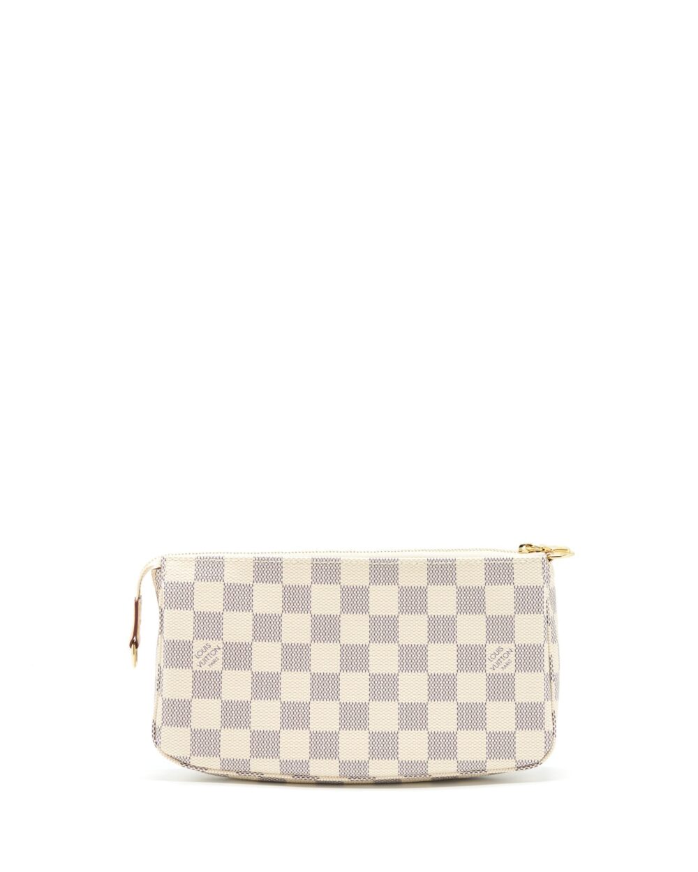 AAA Replica Louis Vuitton LV POCHETTE ACCESSORIES DAMIER AZUR CANVAS GHW