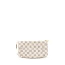 AAA Replica Louis Vuitton LV POCHETTE ACCESSORIES DAMIER AZUR CANVAS GHW