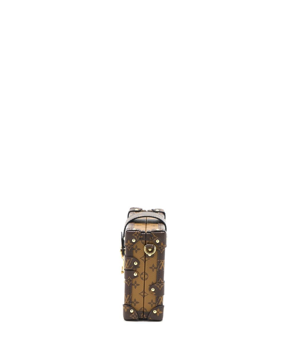 AAA Replica Louis Vuitton LV PETITE MALLE MONAGRAM REVERSE CANVAS GHW