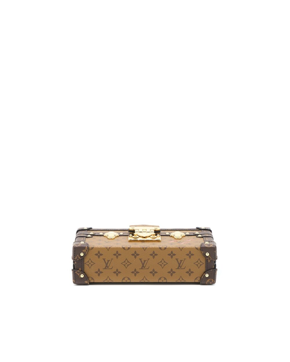 AAA Replica Louis Vuitton LV PETITE MALLE MONAGRAM REVERSE CANVAS GHW