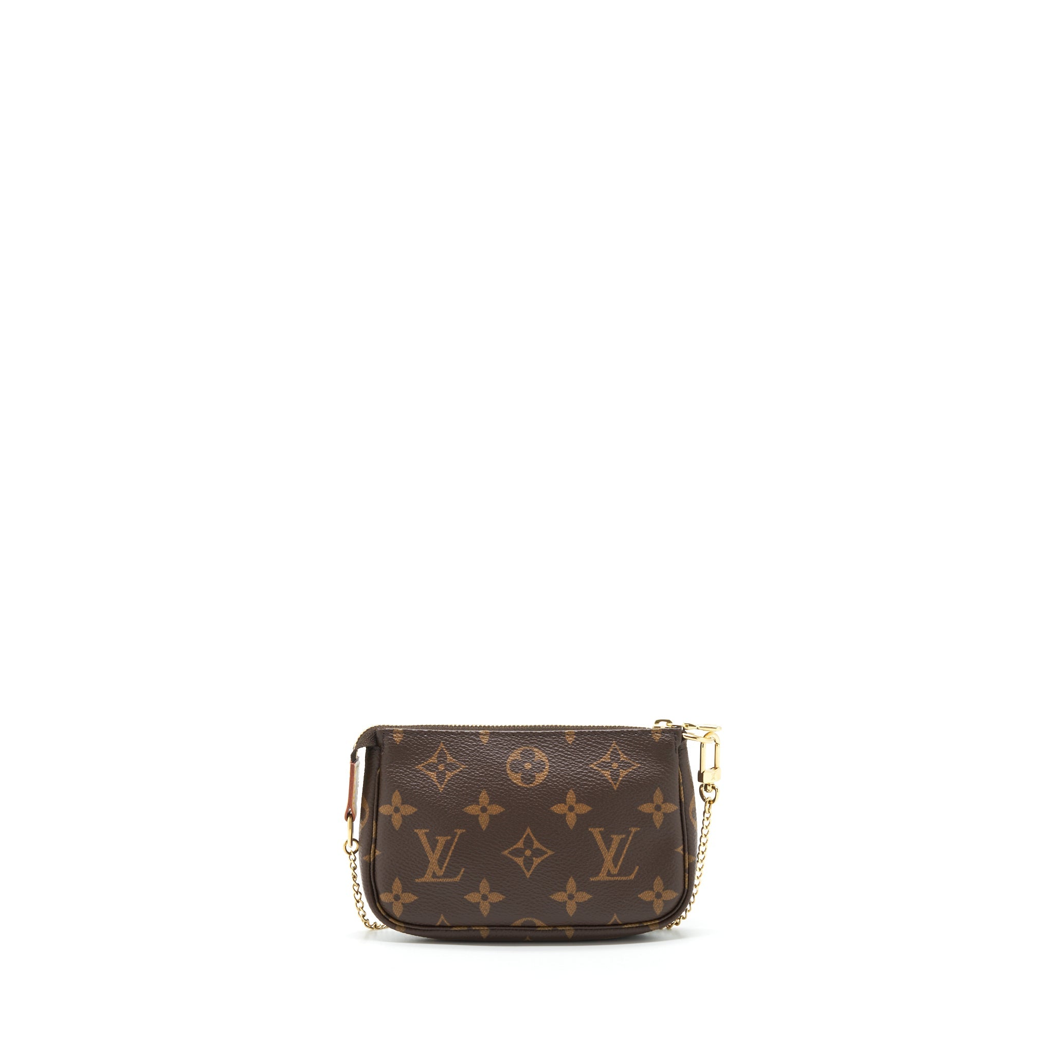AAA Replica Louis Vuitton LV MINI POCHETTE ACCESSORIES YEAR 2020 MONOGRAM CANVAS