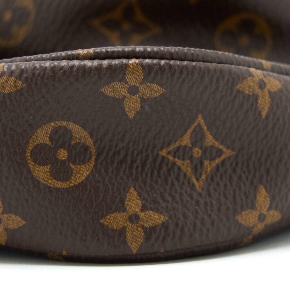 AAA Replica Louis Vuitton LV MULTI POCHETTE KHAKI STRAP MONOGRAM CANVAS GHW
