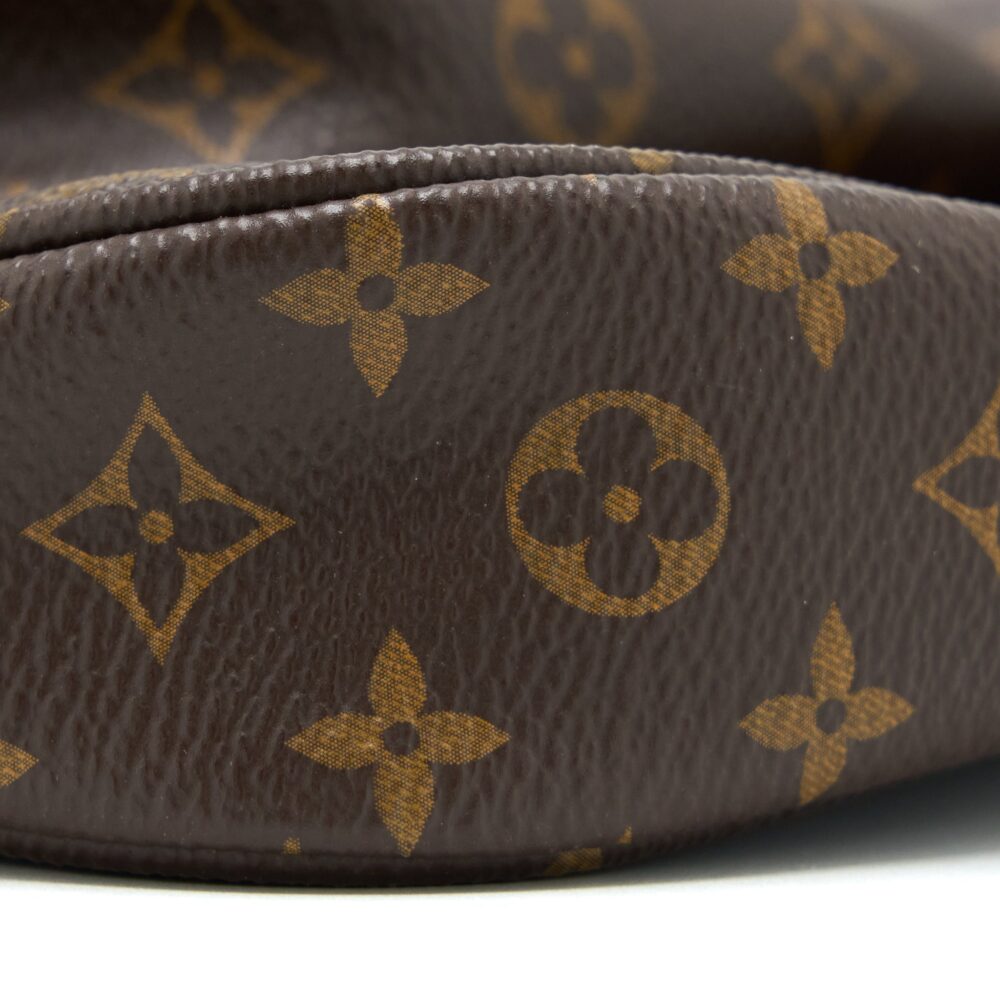 AAA Replica Louis Vuitton LV MULTI POCHETTE KHAKI STRAP MONOGRAM CANVAS GHW