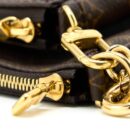 AAA Replica Louis Vuitton LV MULTI POCHETTE KHAKI STRAP MONOGRAM CANVAS GHW