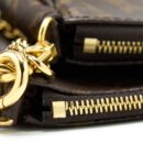 AAA Replica Louis Vuitton LV MULTI POCHETTE KHAKI STRAP MONOGRAM CANVAS GHW