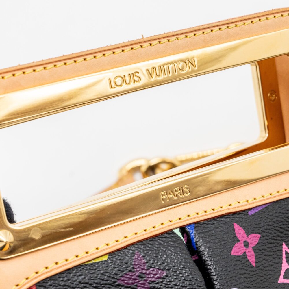 AAA Replica Louis Vuitton LV JUDY MM MULTICOLOR MONOGRAM BLACK GHW