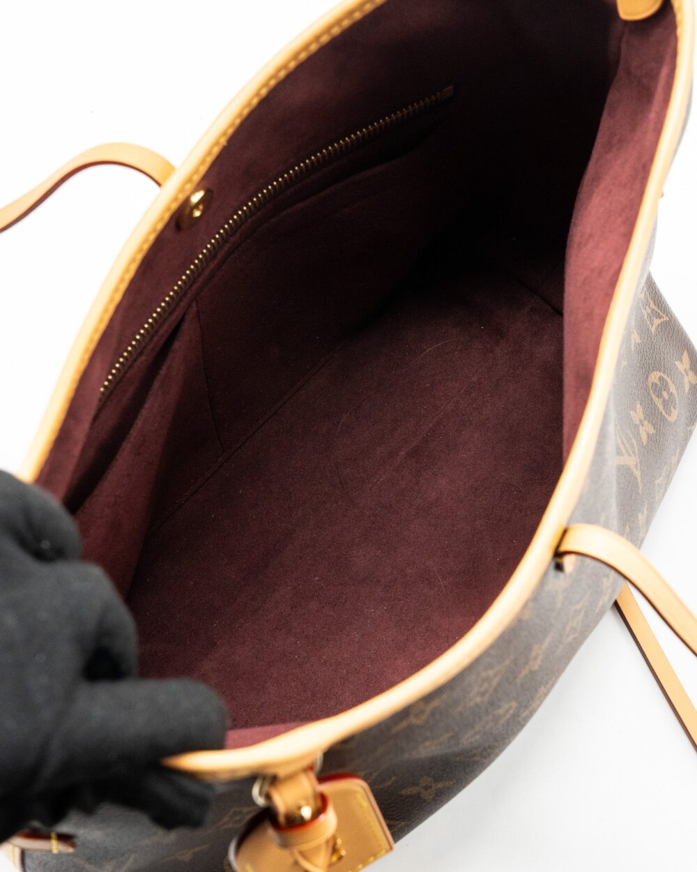 AAA Replica Louis Vuitton LV CARRYALL PM MONOGRAM CANVAS GHW (NEW VERSION)