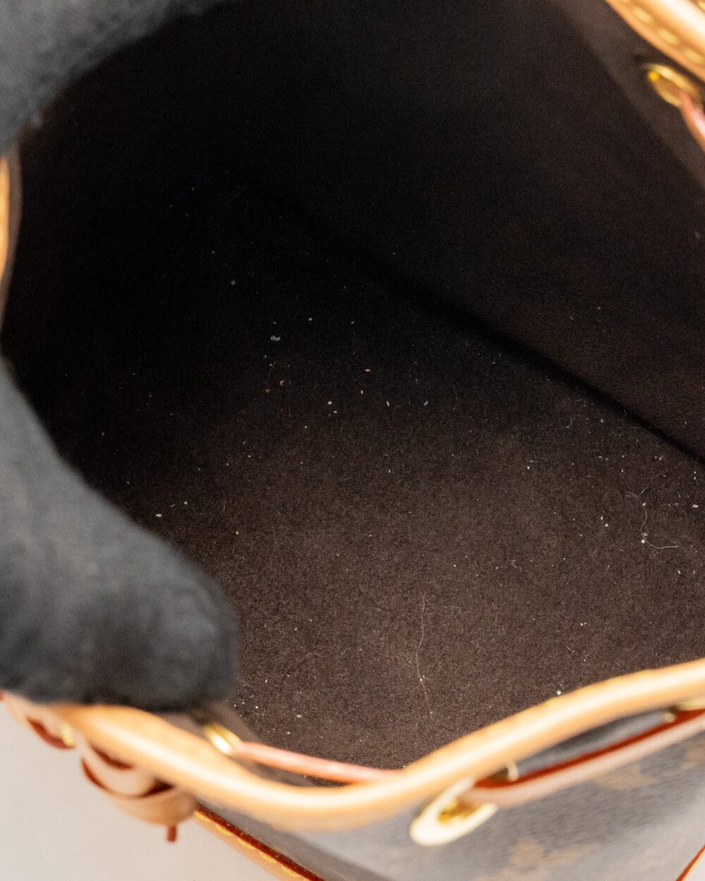 AAA Replica Louis Vuitton LV NANO NOE MONOGRAM CANVAS GHW