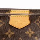 AAA Replica Louis Vuitton LV MULTI POCHETTE ACCESSORIES MONOGRAM CANVAS KHAKI GHW